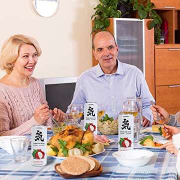 CHI FOREST Lychee Sparkling Water, 0 Calories and 0 Suger Flavored Bubbly Water, 11.16 Fl oz, Pack of 24