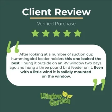 Versatile WINDOW GARDEN Veg Dangler for Indoor Plants and Decor