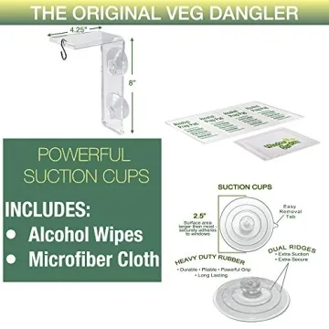 Versatile WINDOW GARDEN Veg Dangler for Indoor Plants and Decor