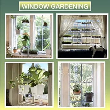 Versatile WINDOW GARDEN Veg Dangler for Indoor Plants and Decor