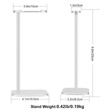 YUTAO Stylish Headphone Stand with Solid Metal Base