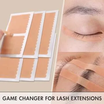 Embagol 800 Pcs Eyelash Extension Tape - Perfect for Sensitive Skin