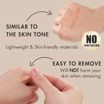 Embagol 800 Pcs Eyelash Extension Tape for Sensitive Skin