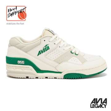 Avia 855 Men’s Basketball Shoes, Low Top Retro Sneakers for Court & Street