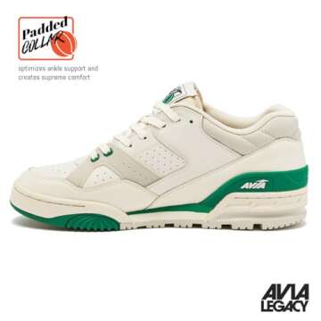 Avia 855 Men’s Retro Basketball Shoes - Low Top Comfort