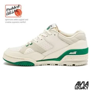 Avia 855 Men’s Retro Basketball Shoes - Low Top Comfort