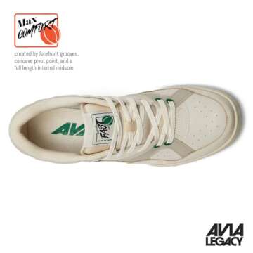Avia 855 Men’s Retro Basketball Shoes - Low Top Comfort