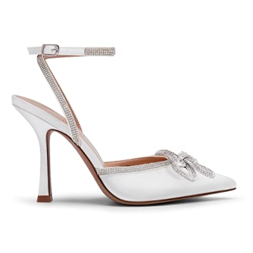 DREAM PAIRS Women's Sexy Rhinestone High Heels