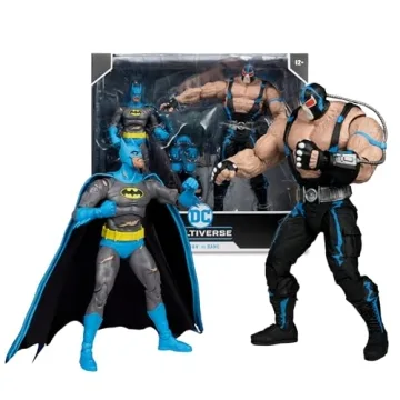 DC Multiverse Batman vs Bane 7" Action Figure Set
