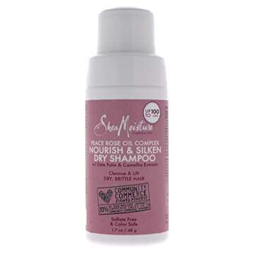 Shea Moisture Peace Rose Nourish and Silken Dry Shampoo - 1.7 Oz for Unisex