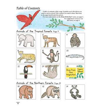 Draw Write Now Book 7: Animals of the World Part 1: Forest Animals