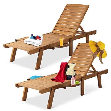 FURNDOOR Outdoor Chaise Lounge Set - Comfort & Style for Patio