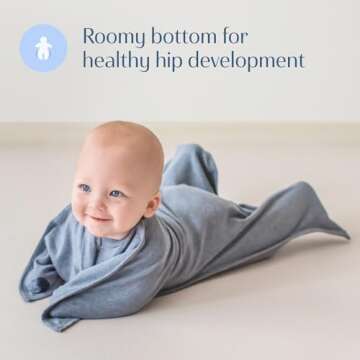 Cozy SleepingBaby Zipadee-Zip Swaddle for Infants