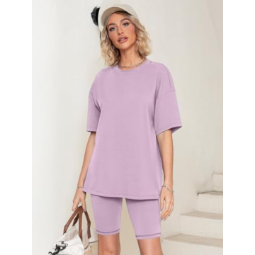 Glamaker Women 2 Piece Outfit Sets for Casual Comfort