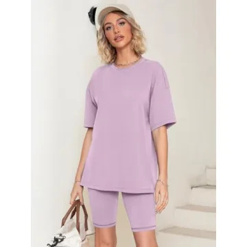 Glamaker Women 2 Piece Outfit Sets for Casual Comfort