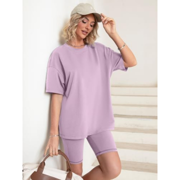 Glamaker Women 2 Piece Outfit Sets for Casual Comfort