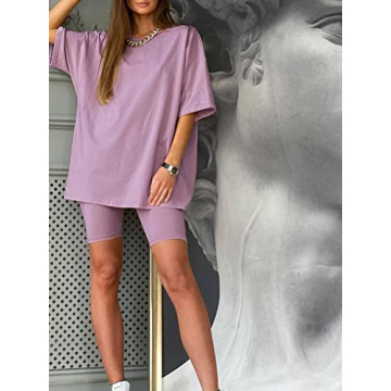 Glamaker Women 2 Piece Outfit Sets for Casual Comfort