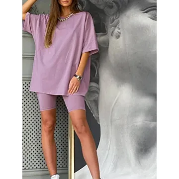 Glamaker Women 2 Piece Outfit Sets for Casual Comfort