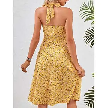 HUHOT Summer Sundress for Women - Stylish Beach Dress