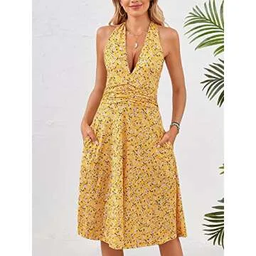 HUHOT Summer Sundress for Women - Stylish Beach Dress