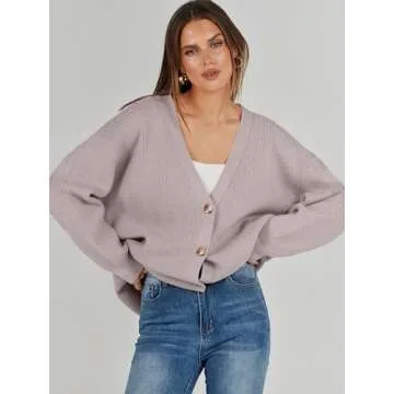 Caracilia Women's Oversized Cardigan Sweaters for Fall Fashion