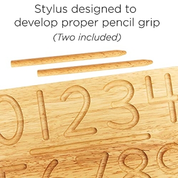 Montessori Number Tracing Board for Toddlers & Preschoolers