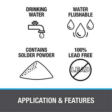 Oatey 30140 Water Soluble Tinning Flux, Gray