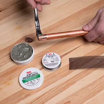 Oatey 30140 Water Soluble Tinning Flux, Gray