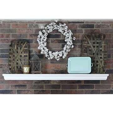 Tobacco Basket Set, 2 Baskets, Farmhouse Wall Decor