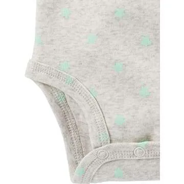 Carter's 6 Piece Bodysuit Set for Babies - Soft Cotton