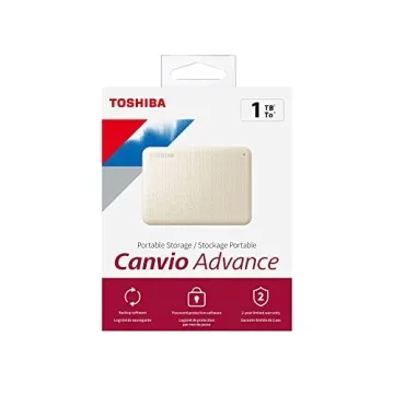 Toshiba Canvio Advance 2TB External Hard Drive USB 3.0