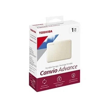 Toshiba Canvio Advance 2TB External Hard Drive USB 3.0