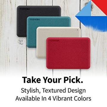 Toshiba Canvio Advance 2TB External Hard Drive USB 3.0