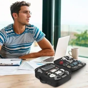 MATEIN Travel Cable Organizer Case for All Devices