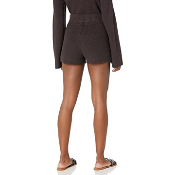 The Drop Women's Faith Pull-On Ribbed Sweater Short