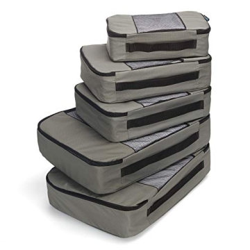 TravelWise Packing Cube System - Efficient 5 Piece Set for All Travelers