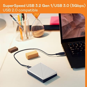 WD My Passport 1TB Portable Drive - Secure & Reliable Backup