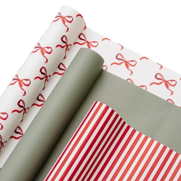 Premium Christmas Wrapping Paper Set for Elegant Gifting