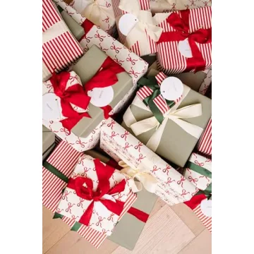 Premium Christmas Wrapping Paper Set for Elegant Gifting