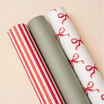 Premium Christmas Wrapping Paper Set for Elegant Gifting