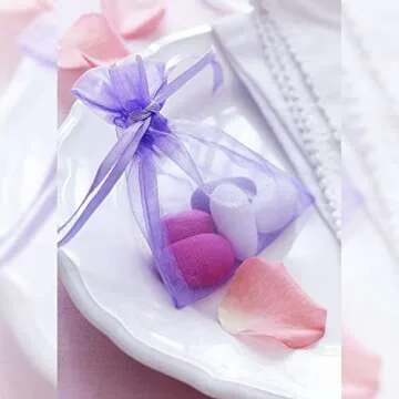 Elegant 100pcs 5x7 Organza Gift Bags for All Occasions