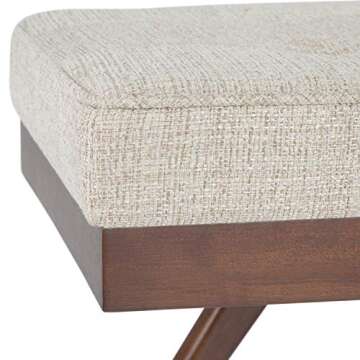 SIMPLIHOME Bedford SOLID WOOD Universal TV Media Stand, 53.9 inch Wide, Living Room Entertainment Center, Storage Cabinet with Glass Doors, for Flat Screen TVs up to 60 inches in Dark Tobacco Brown