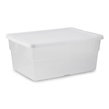 Sterilite Clear Storage Box - Durable & Versatile Organization