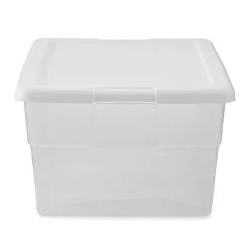 Sterilite Clear Storage Box - Durable & Versatile Organization