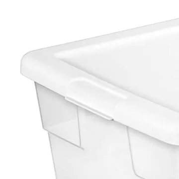 Sterilite Clear Storage Box - Durable & Versatile Organization