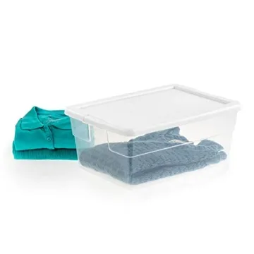 Sterilite Clear Storage Box - Durable & Versatile Organization