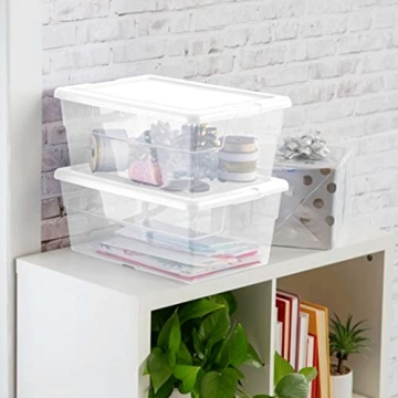 Sterilite Clear Storage Box - Durable & Versatile Organization