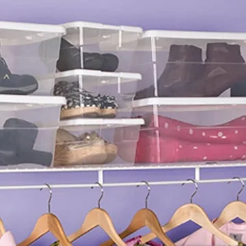 Sterilite Clear Storage Box - Durable & Versatile Organization