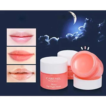 CARENEL Lip Sleeping Mask 5g (Berry 3Set) - Lip gloss Cream - Overnight Treatments Lip Balm