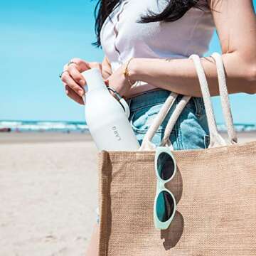 LARQ Flip Top Insulated Water Bottle | Stylish, Durable Hydration